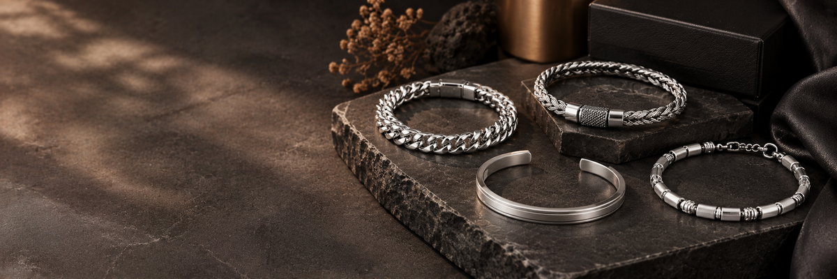 Silver Men’s Bracelets