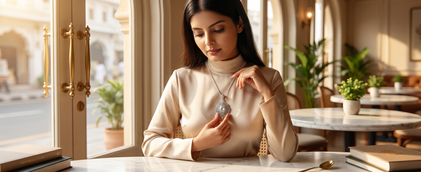 Shine With Silvme Pendents