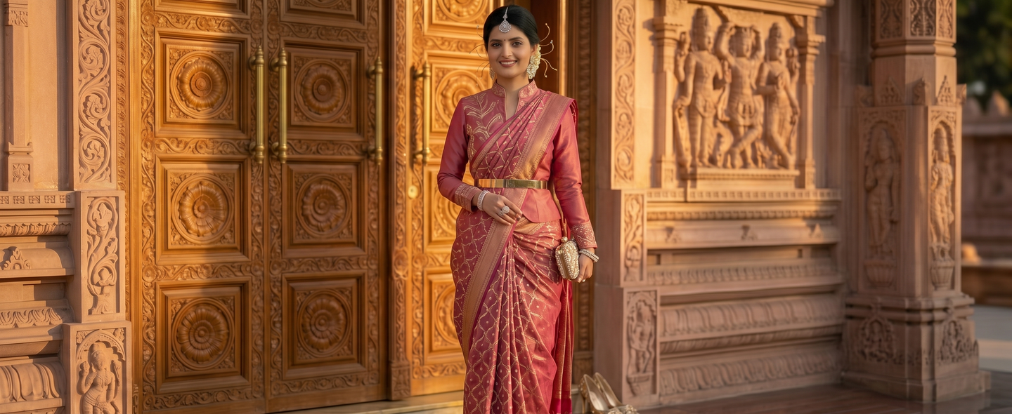 Silvme Jewellery For Indo Western