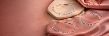 Silver Anklets for Women