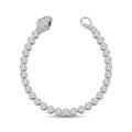 925 sterling silver Snake Chain Bracelet by Silvme, an elegant accessory for her for women