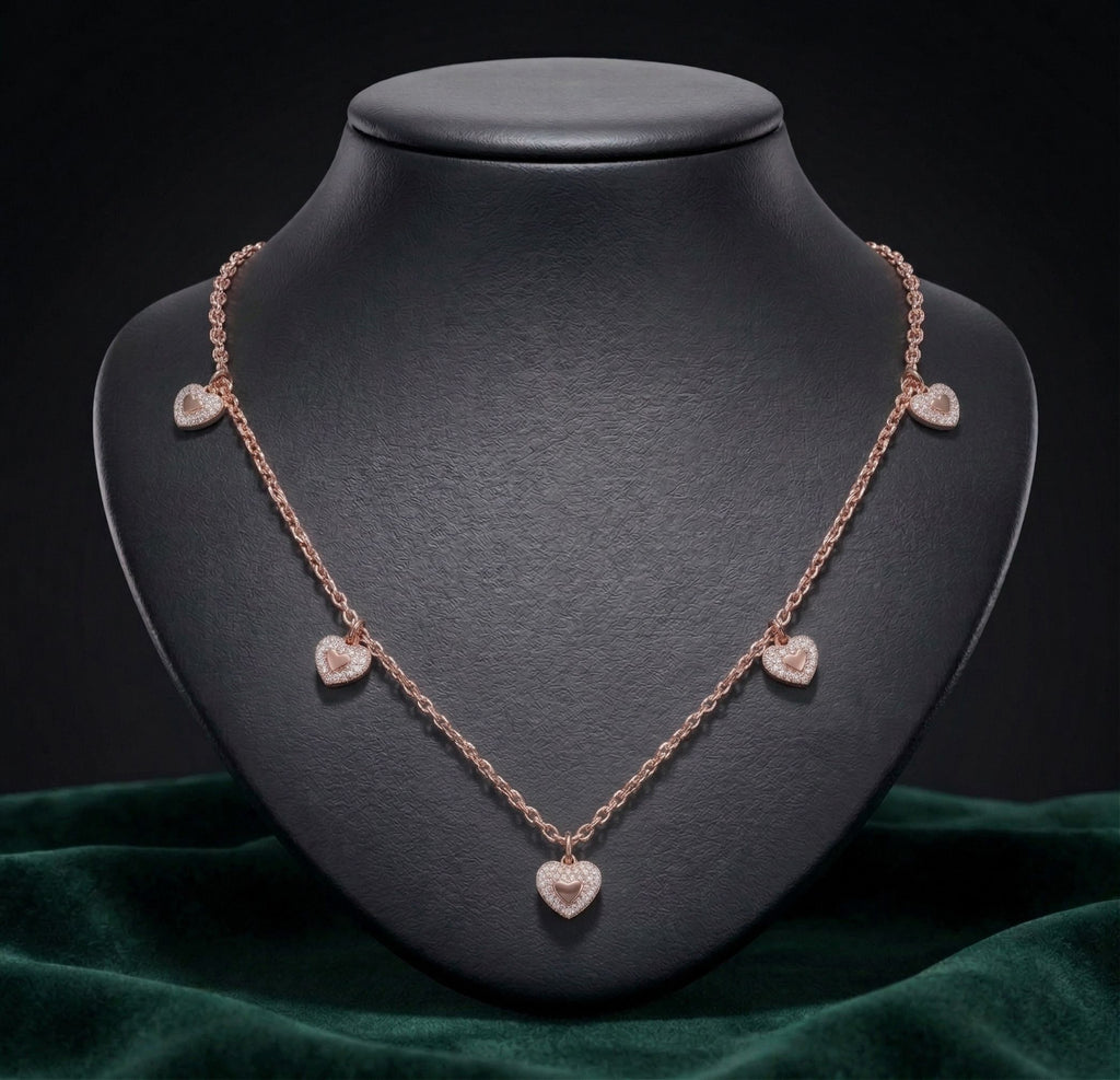 Silvme Heart 925 Sterling Silver Necklace — View 2