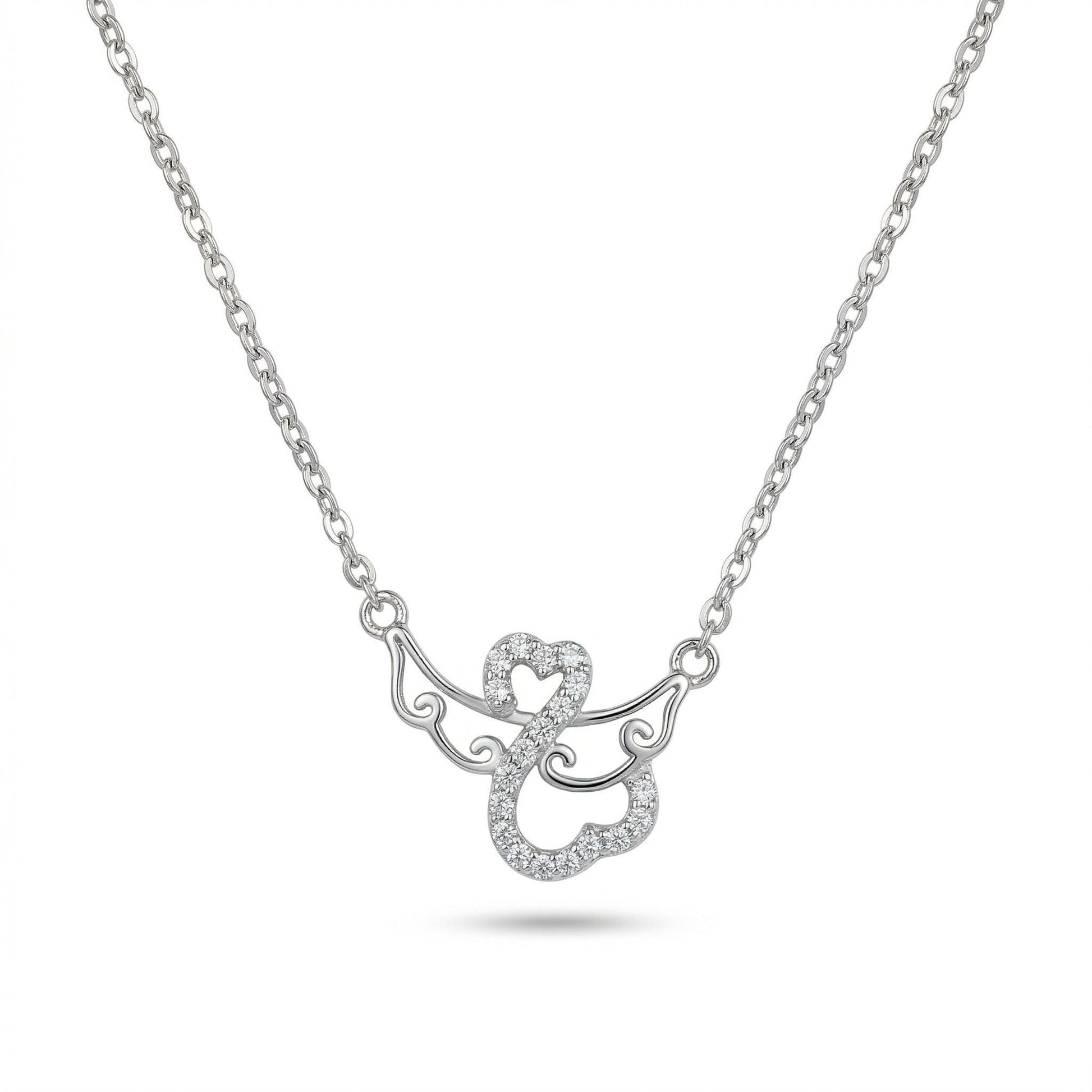 925 sterling silver Swan Pendant Necklace by Silvme, an elegant accessory for her, a gift-worthy silver piece