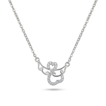 925 sterling silver Swan Pendant Necklace by Silvme, an elegant accessory for her, a gift-worthy silver piece