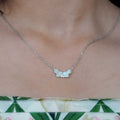Silvme Teardrop 925 Sterling Silver Pendant Necklace