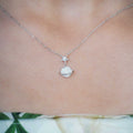 Silvme Planet & Star 925 Sterling Silver Pendant Necklace