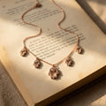 Silvme Rose Gold Hamsa Hand Pendant Necklace featuring 925 sterling silver 925 purity, 925 sterling silver jewellery
