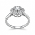 Silvme Braided Band Ring, crafted in 925 sterling silver for women, timeless everyday elegance