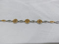 Silvme 925 silver horseshoe bracelet studio white