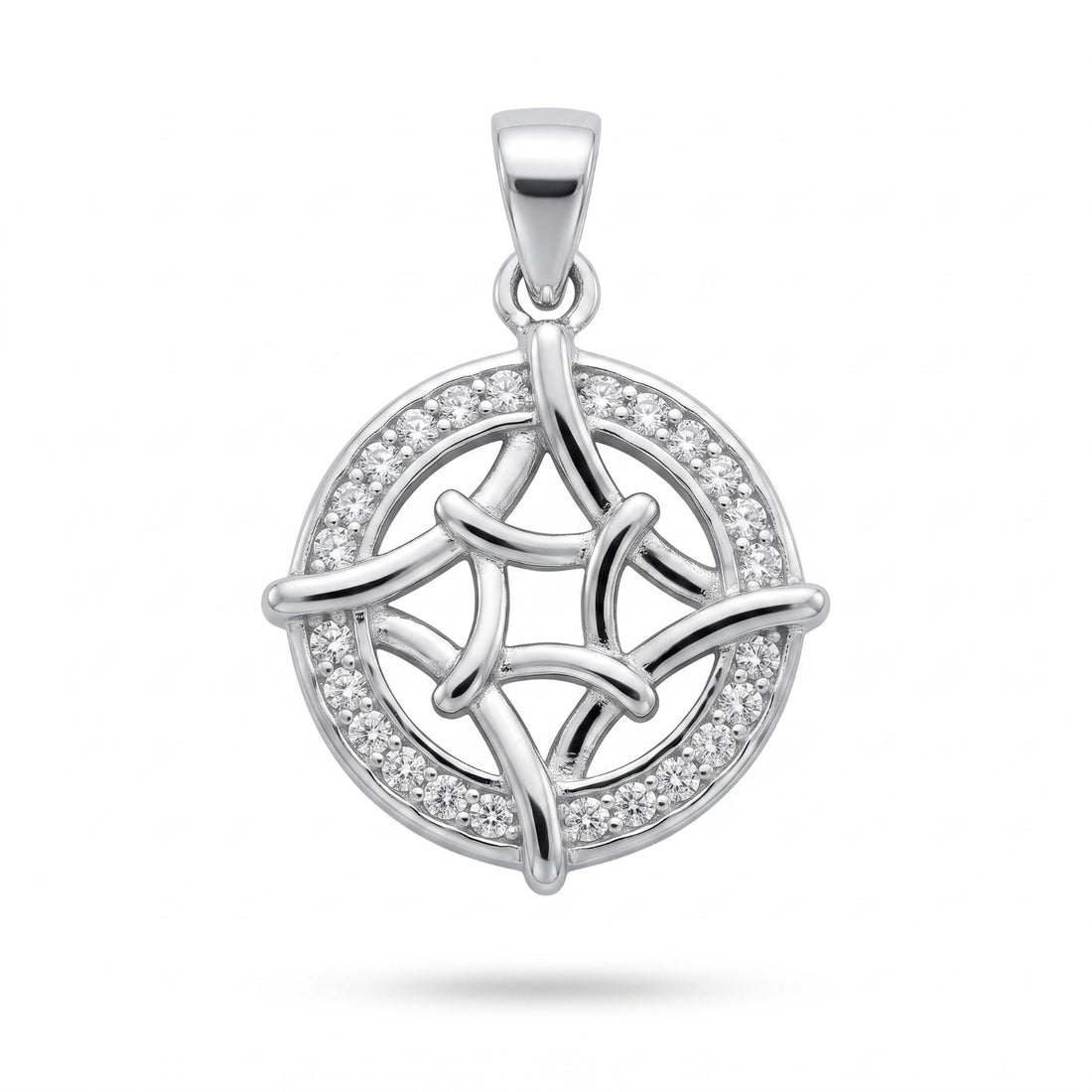 Silvme Infinity Pendant Necklace Couple Love Gift in 925 sterling silver, jewellery for women