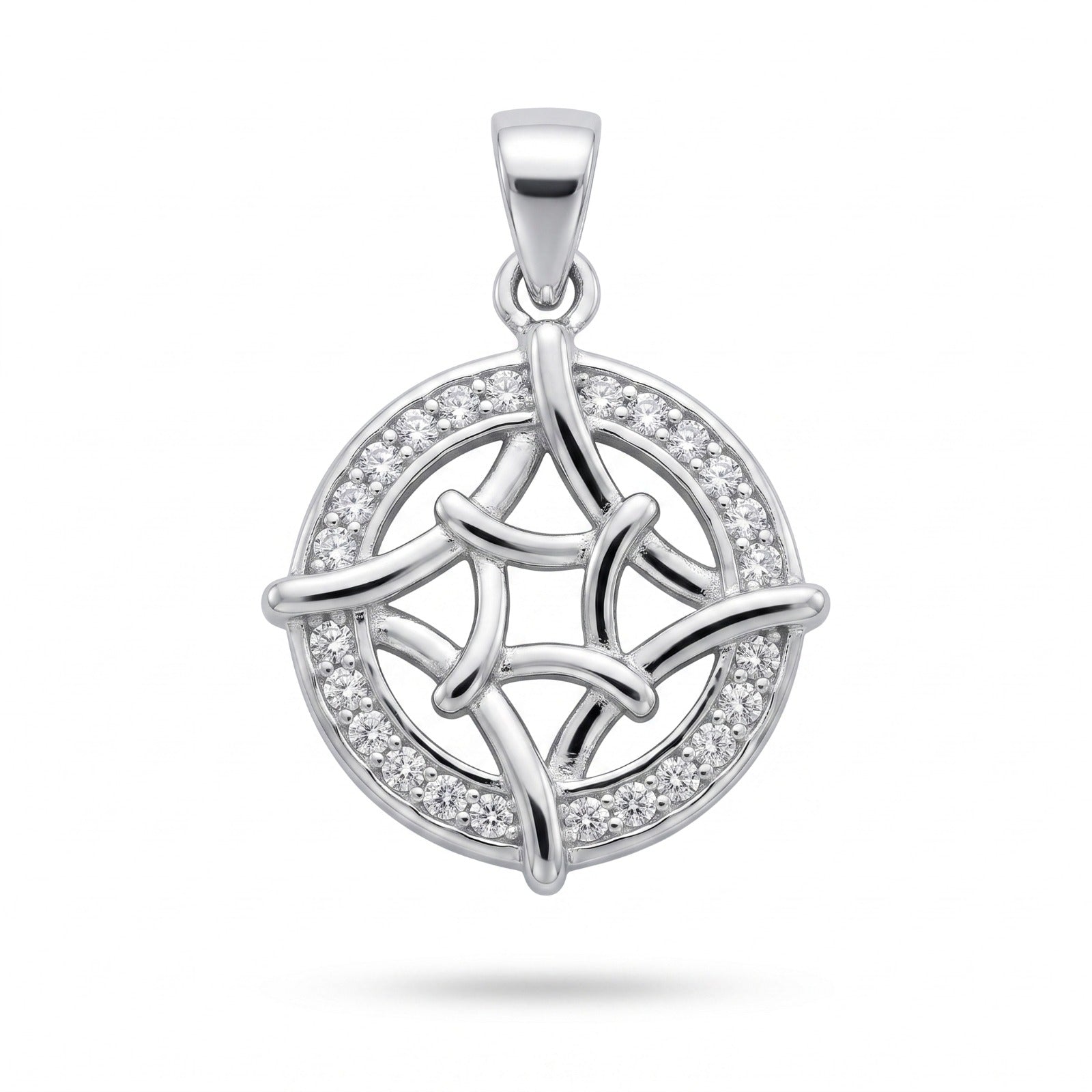 Silvme Infinity Pendant Necklace Couple Love Gift in 925 sterling silver, jewellery for women