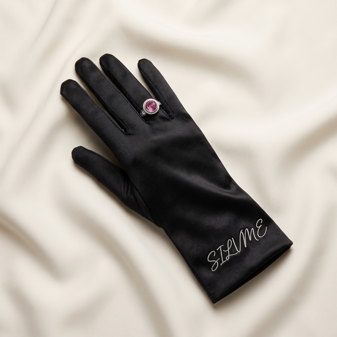Silvme Rose Petal Statement Ring in 925 sterling silver, jewellery for women, a gift-worthy silver piece