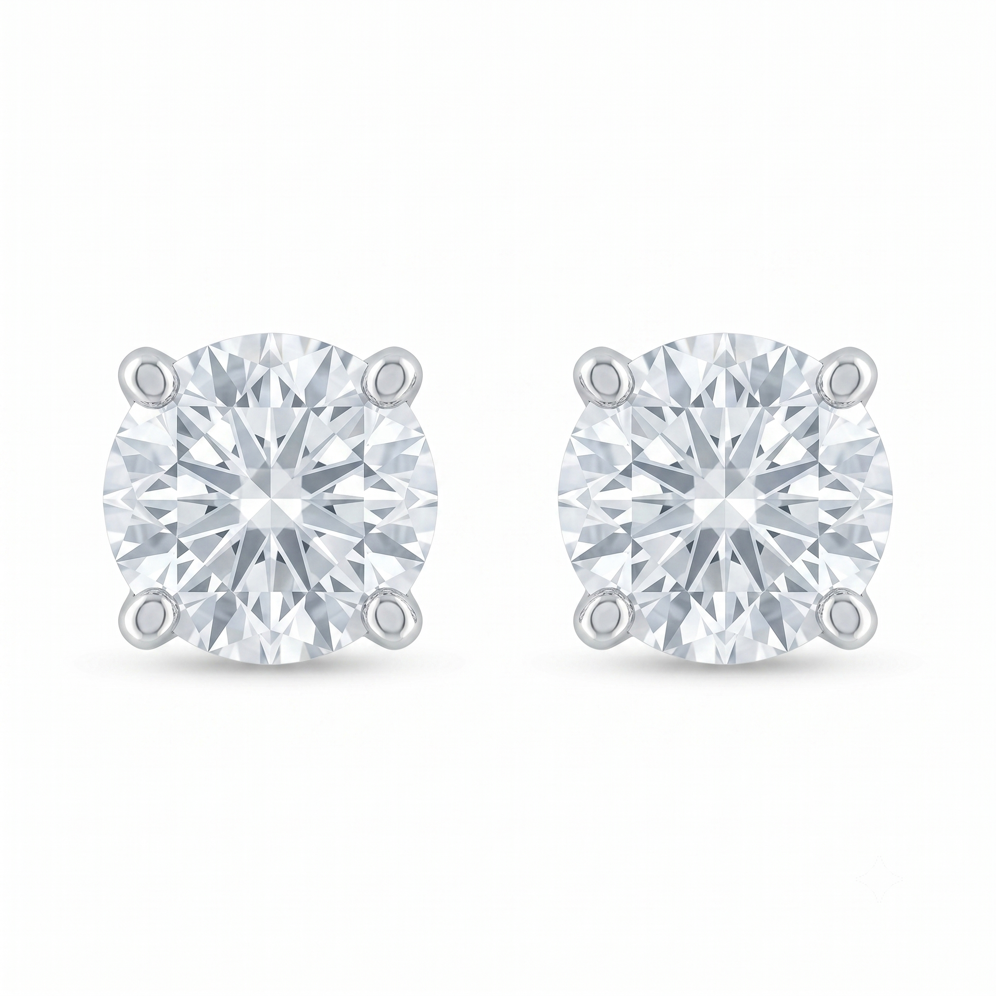 Silvme Pure 925 Sterling Silver Twisted Spiral Ring Drop Earrings for Women & Girls