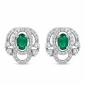 Silvme Pure 925 Sterling Silver Nautical Anchor Stud Earrings for Women & Girls