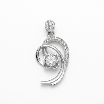 Silvme Nature Pendant Necklace Botanical Gift in 925 sterling silver, jewellery for women, refined silver accessory