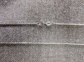 Silvme sterling silver rhodium-plated chain, 5.05 g, rhodium over solid 925 silver