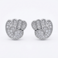 Silvme Pure 925 Sterling Silver Chain Tassel Fringe Drop Earrings for Women & Girls – Pair View | Silvme Pure 925 Silver Earrings