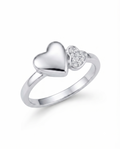 Silvme Ethnic Rakhi 925 sterling silver ring for women — angled view