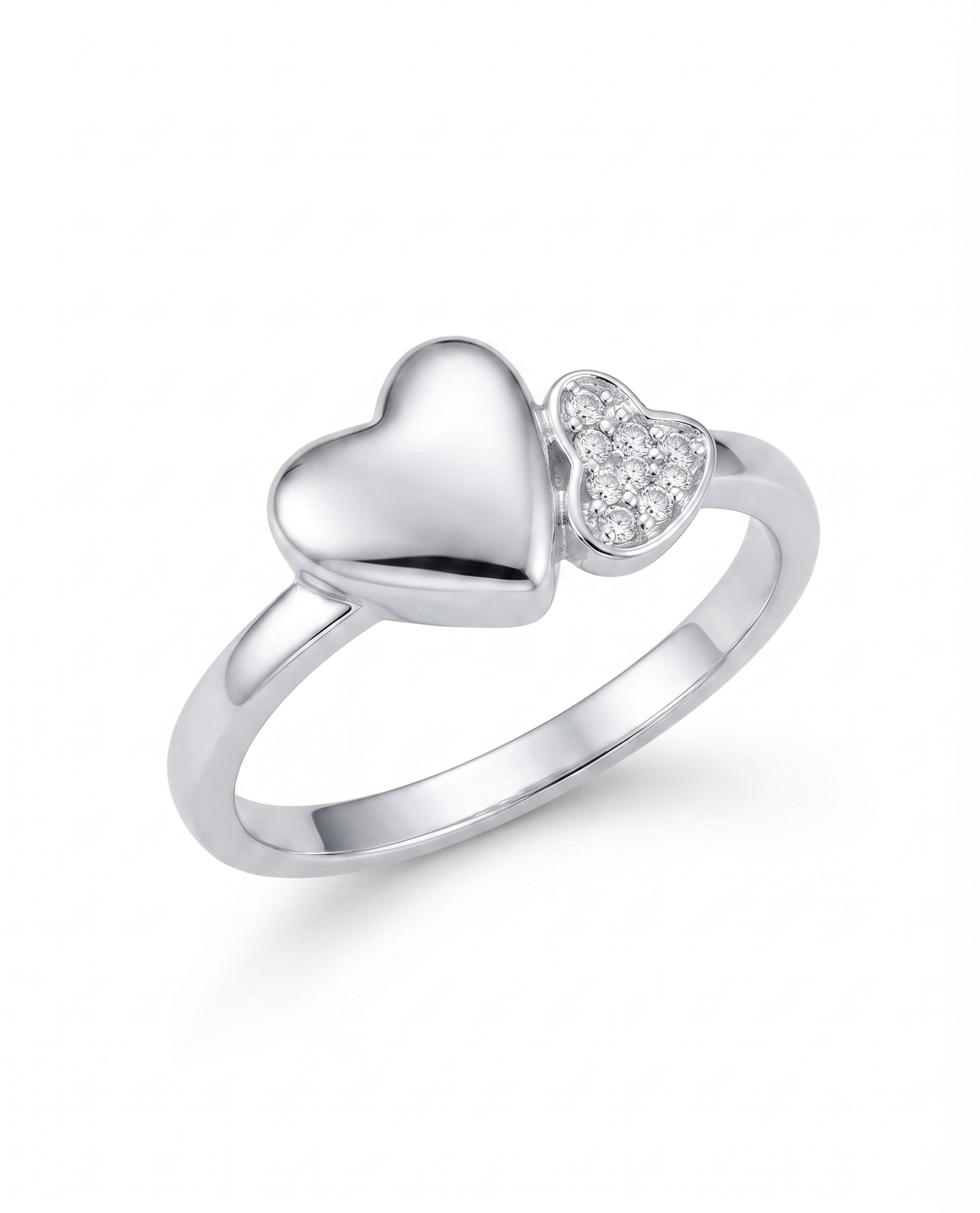 Silvme Ethnic Rakhi 925 sterling silver ring for women — angled view