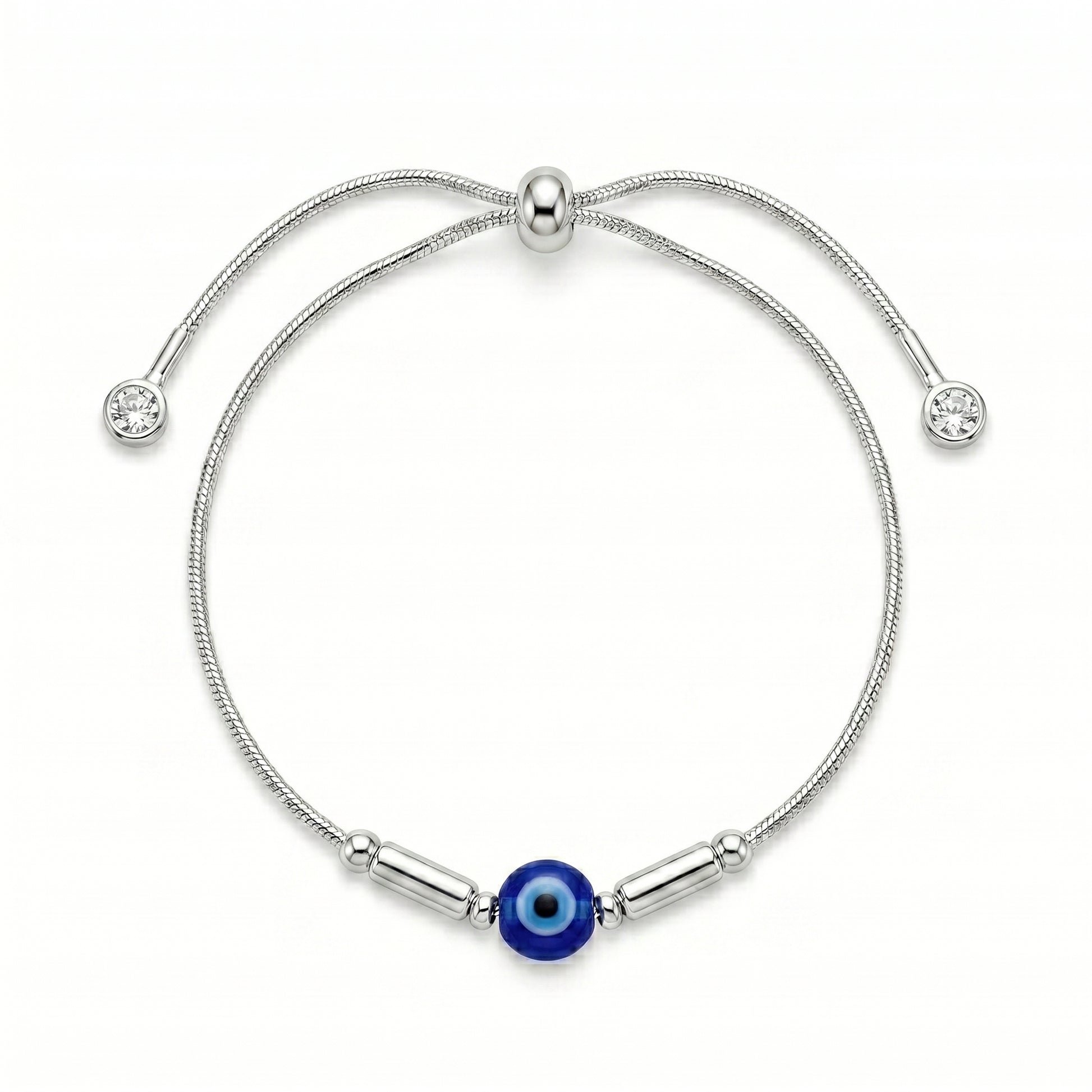 Silvme Moon Star Bracelet, crafted in 925 sterling silver for women, a gift-worthy silver piece