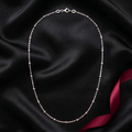 Silvme sterling silver chain, 18 inch, 4.59 g, solid silver, not plated, sterling silver throughout
