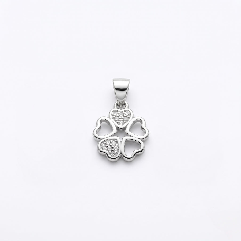 Silvme Pendant Necklace Love Gift in 925 sterling silver, jewellery for women, refined silver accessory