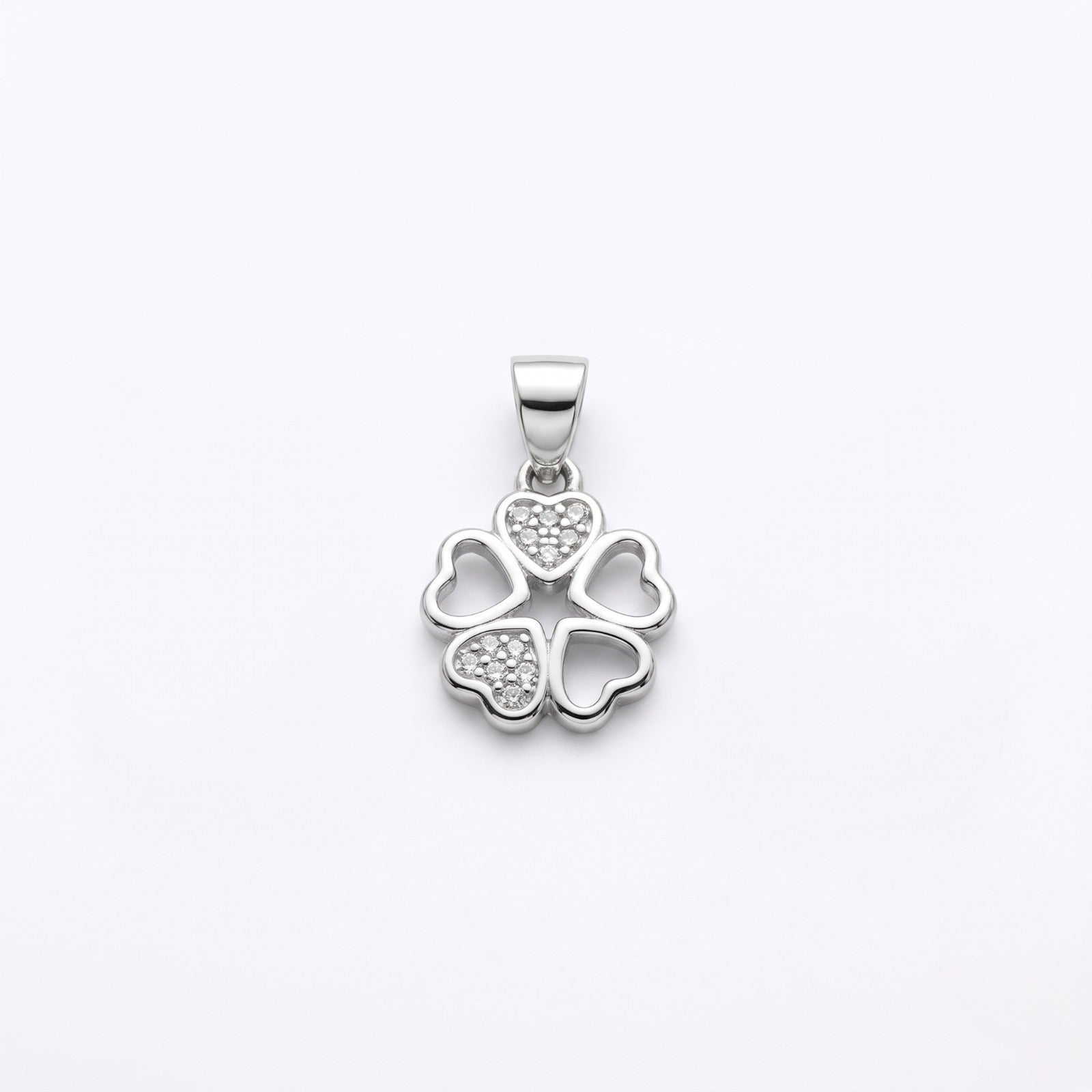 Silvme Pendant Necklace Love Gift in 925 sterling silver, jewellery for women, refined silver accessory