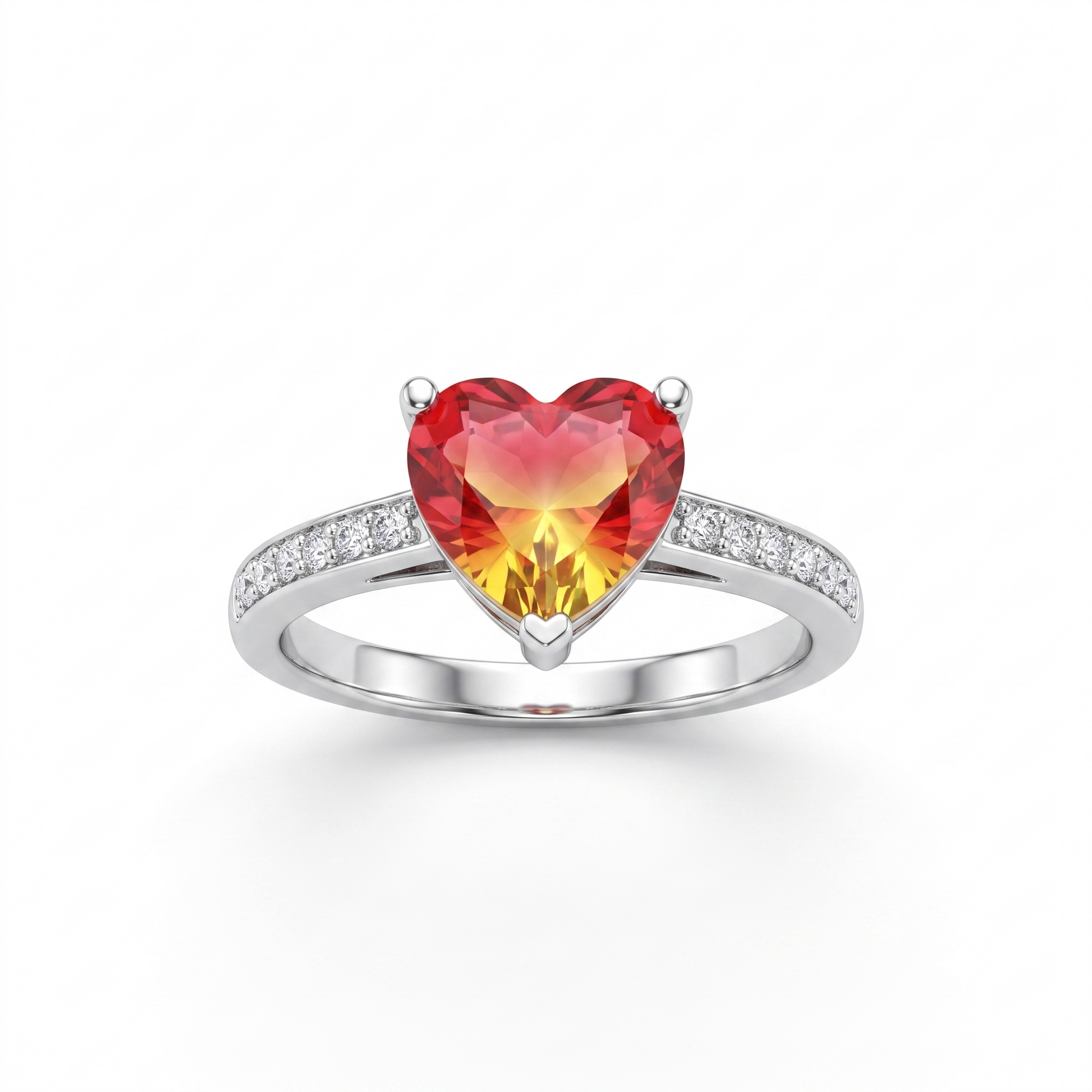 Silvme Dragonfly Whimsy Nature 925 sterling silver ring for women — front view on white background