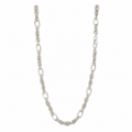 Sterling silver chain by Silvme, made for men, close to 17.93 g in weight, sterling silver throughout