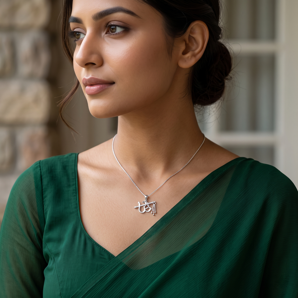 Silvme Pendant Necklace Graduation Gift with its softly polished 925 sterling silver surface