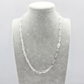 925 sterling silver chain by Silvme, weighing about 6 g, clasp included, sterling silver throughout
