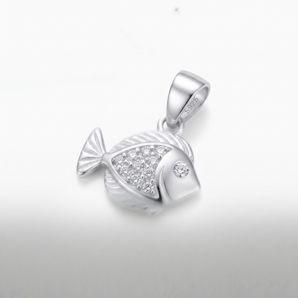 Silvme Serene Pendant Necklace Peace Meditation Gift, crafted in 925 sterling silver for women