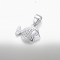 Silvme Serene Pendant Necklace Peace Meditation Gift, crafted in 925 sterling silver for women