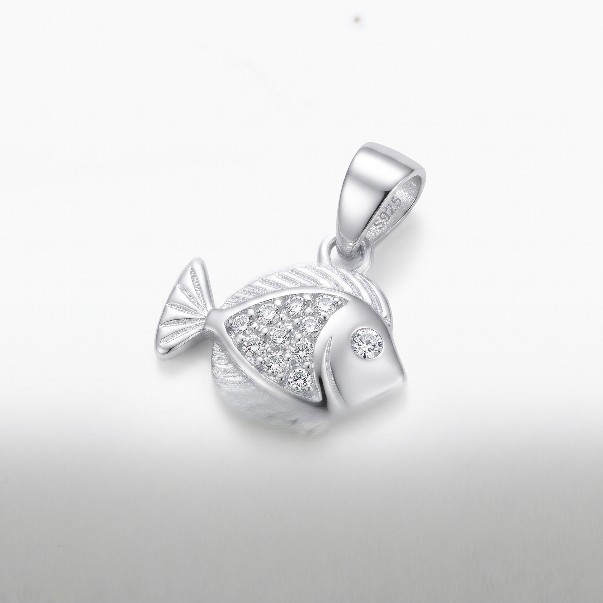 Silvme Serene Pendant Necklace Peace Meditation Gift, crafted in 925 sterling silver for women