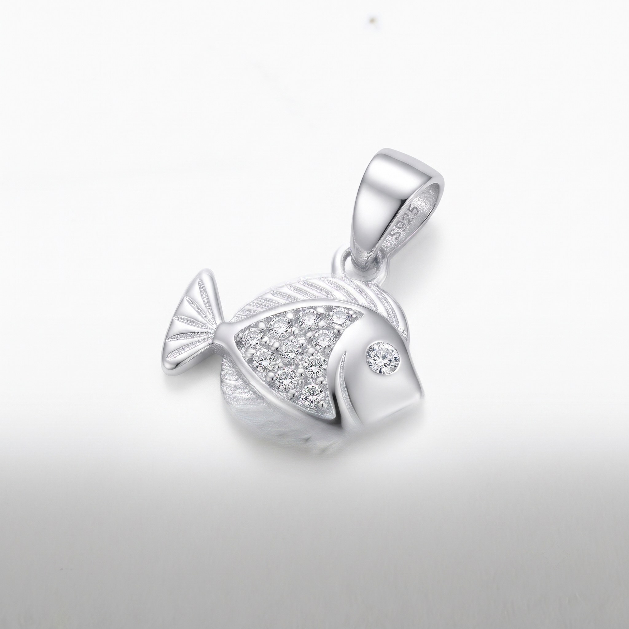 Silvme Serene Pendant Necklace Peace Meditation Gift, crafted in 925 sterling silver for women