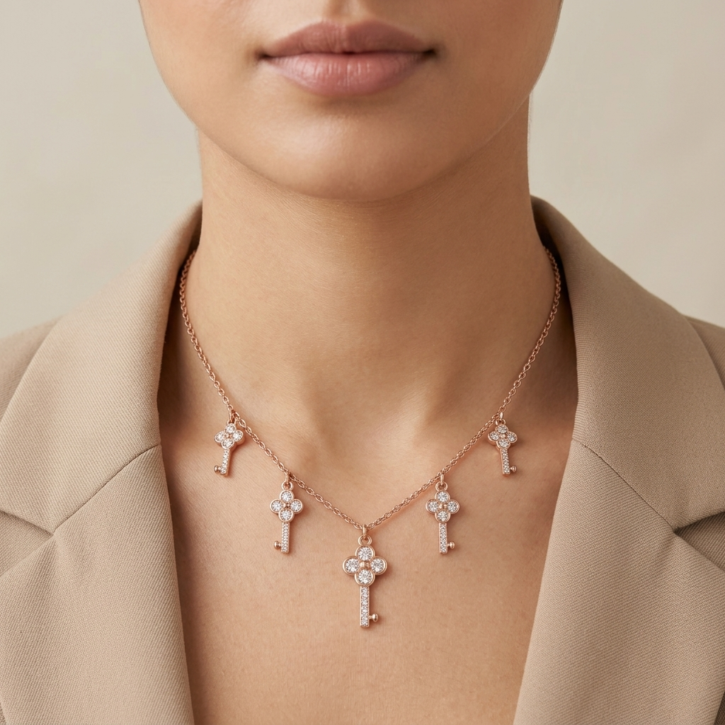 Silvme Silvme 925 Sterling Silver Butterfly CZ Pendant Necklace for Women | AAA CZ Wings Pendant with 18 Inch Chain - Image 3