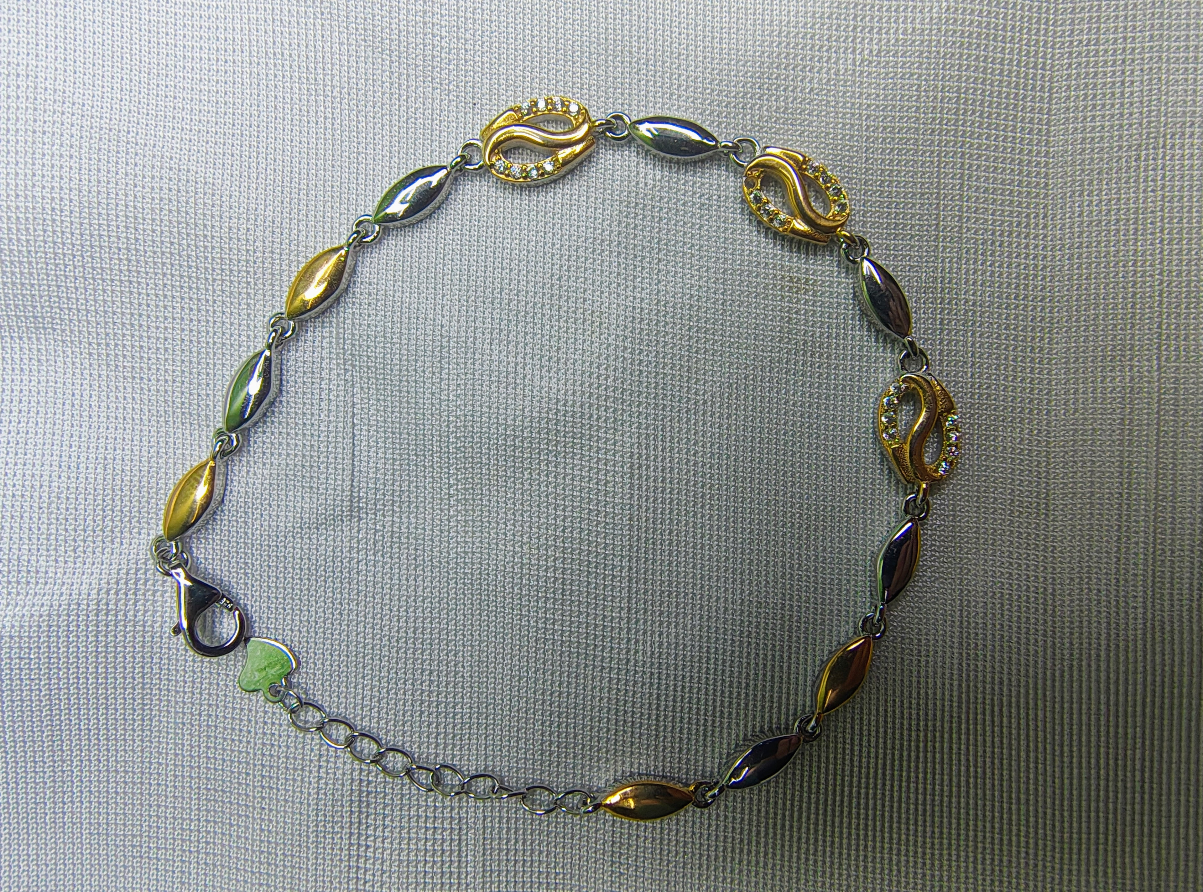 Silvme 925 silver daisy flower bracelet studio