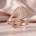 Silvme Minimal 925 sterling silver ring for women — worn on the finger