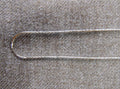 Silvme 925 sterling silver rhodium-plated chain for women and men, approx. 5.05 g