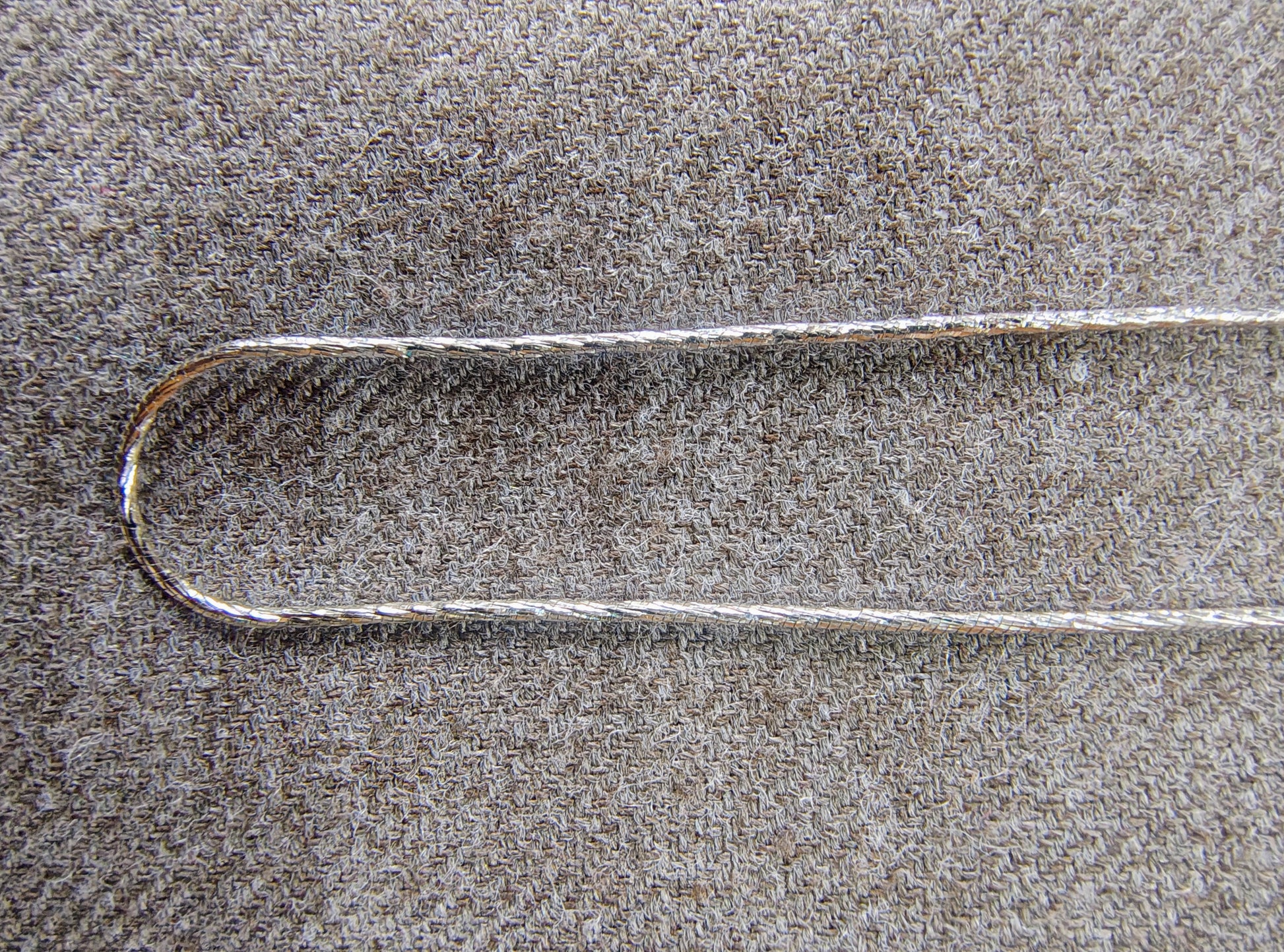 Silvme 925 sterling silver rhodium-plated chain for women and men, approx. 5.05 g