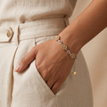 925 silver Horseshoe Bracelet by Silvme, well suited as a birthday gift for women, refined silver accessory