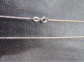 Sterling silver rhodium-plated chain by Silvme, made for women and men, close to 5.05 g in weight