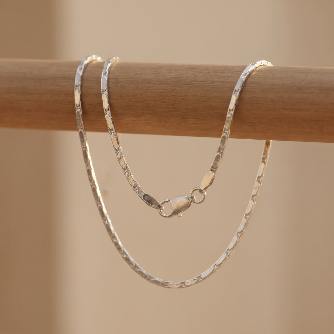 Sterling silver chain by Silvme, made for women and men, close to 7.17 g in weight