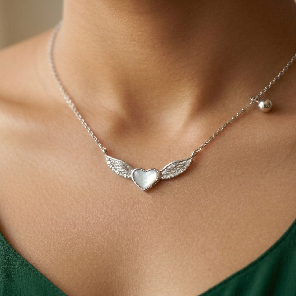 Blue CZ Nazar Protection Pendant with 18 Inch Chain â€“ the Silvme Evil Eye Pendant Necklace in 925 sterling silver