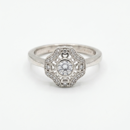 Braided Band design detail on the Silvme Braided Band Ring, crafted in polished 925 silver