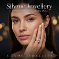 Silvme Butterfly 925 sterling silver ring for women — worn on the finger