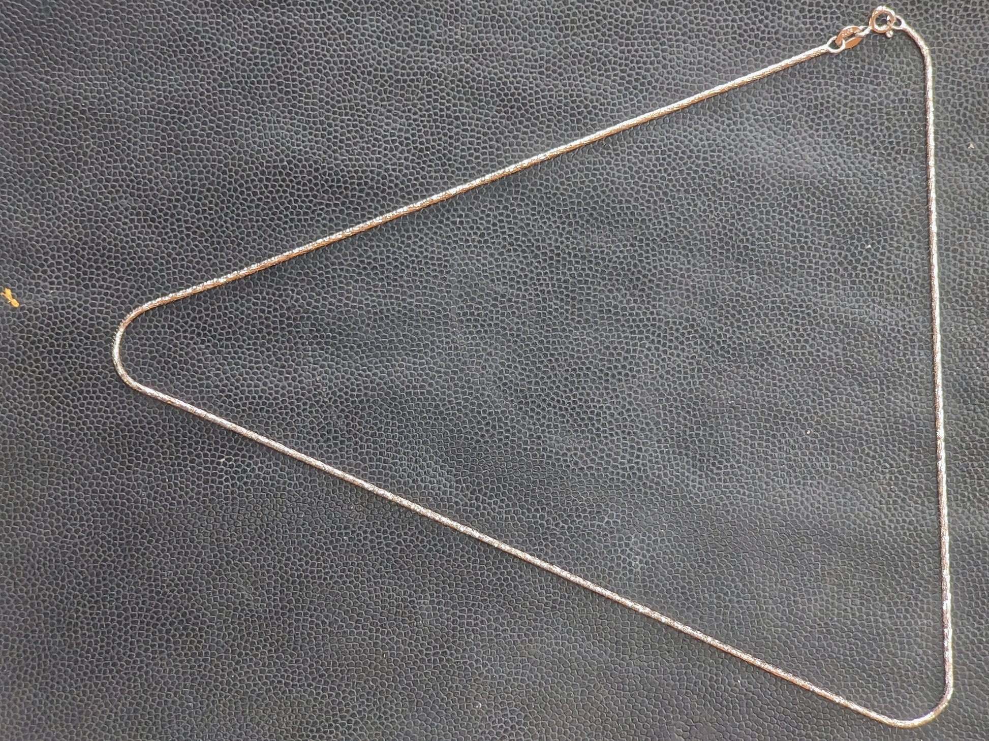 Rhodium-plated chain from Silvme in 925 sterling silver, roughly 5.05 g, suited to women and men
