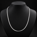925 silver rhodium-plated chain for women and men from Silvme, around 3.92 g on the scale