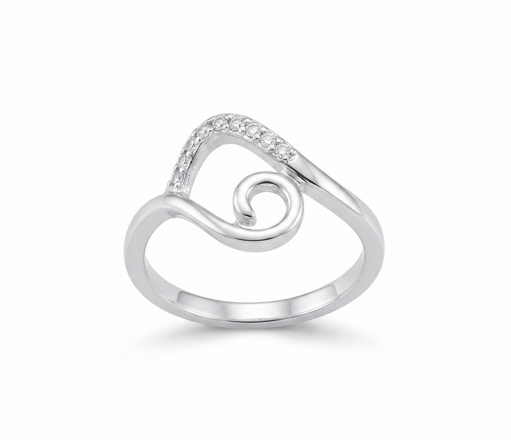 Silvme Adjustable Minimal Ring, crafted in 925 sterling silver for women, refined silver accessory