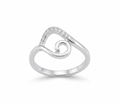 Silvme Adjustable Minimal Ring, crafted in 925 sterling silver for women, refined silver accessory